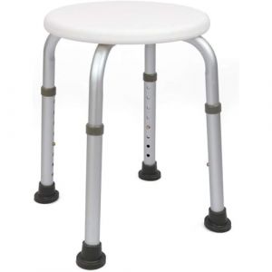 OrtoPrime Tabouret de Douche antidérapant réglable – Chaise de Bain Adulte et Personne âgée – Tabouret Plastique Douche pour Baignoire – Siège de Douche Confortable et sécurisé (OrtoPrime, neuf)