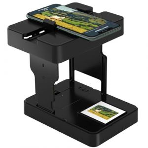 Scanner de Films Mobiles 35 mm, Scanner de Diapositives positives et négatives, numériser des Diapositives et des négatifs à la Maison avec Votre Propre Smartphone (TECH COVER SRL, neuf)