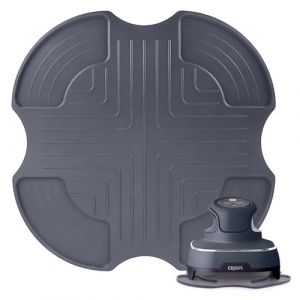 Dessous De Plat En Silicone Pour Friteuse &agrave; Air Ninja Crispi Air Fryer Accessoires, Tapis De Plan De Travail R&eacute;sistant &agrave; La Chaleur Pour Ninja Crispi Friteuse Portable 3,8L, 4-En-1 Fn101EUGY Kaempe (ZINIMAOYI, neuf)