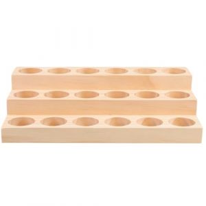 Angoily &Eacute;tag&egrave;re en Bois &agrave; 3 Niveaux pour Huiles Essentielles Support Compact et L&eacute;ger pour Flacons Porte-Huiles Essentielles Pratique pour Rangement &agrave; Domicile Coffret Rangement (Ceoning, neuf)