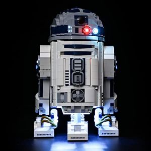 BRIKSMAX Kit d’éclairage à LED pour Lego Star Wars R2-D2 - Compatible avec Lego 75308 Blocs de Construction Modèle- Pas inclure l’Ensemble Lego (SuSenGo Toys, neuf)