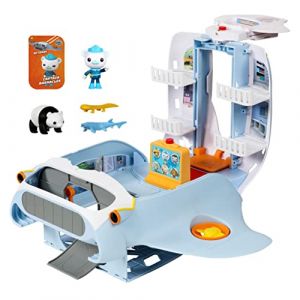 Octonauts 61128 Above & Beyond Octoray Transforming Playset 7 pièces 18+ lumières et Sons Multicolore (Bargainmax Ltd, neuf)