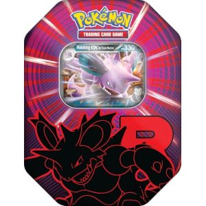 Pok&eacute;mon: Bo&icirc;te de Collection Team Rocket - Nidoking-ex du JCC Pok&eacute;mon (Une Carte holographique et Quatre enveloppes d'extension) (Leonetti Giocattoli, neuf)