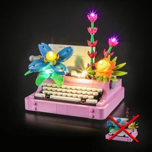 LIGHTAILING Jeu de Lumières pour Lego-31169 La Machine à écrire avec des Fleurs - Modèle en Blocs De Construction - Ne Figurant Pas sur Le Modèle (HXMARS toys, neuf)