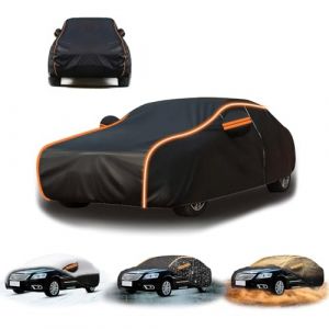 Housse Voiture Exterieur pour Seat Leon I 1M 1999-2006 Hatchback,Bache Voiture &Eacute;tanche,Anti UV,Tissu Oxford,Anti-Poussi&egrave;Re,Protection Neige Pluie,Tous Temps Applicable ks1 (shiyaotianmaoyi, neuf)