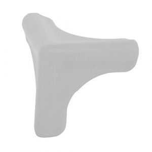 Protecteurs d'angle, 4 pièces/Sac Protection bébé en Silicone Angle Anti-Collision Mobilier de Bureau Bureau de sécurité pour Enfants Table Pare-Chocs Housses d'angle(Gris) (Ovalat, neuf)