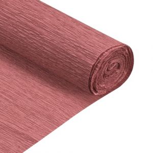 QUARKZMAN 2 Pcs Rouleau de Papier Cr&eacute;pon 210cm de Long 50cm de Large Papier Crepon pour la C&eacute;r&eacute;monie de Mariage, Diverses Grandes D&eacute;corations de Festivals, Rouge Fonc&eacute; (QUARKZMAN, neuf)