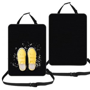 Bosmsaslad 2 Pcs Protection Siege Voiture Enfant, Protections Dossier, Arrière Impermérable Anti-Salissures Protege, Anti-Coup 600D Oxford Design Respirant, Protege Universelle pour Sièges Voiture (NICOLAE STORE S.R.L., neuf)