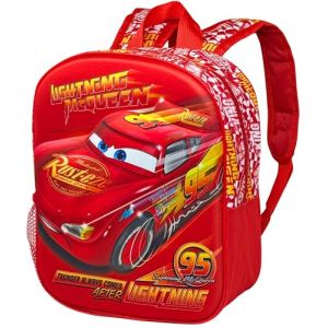 Sac à Dos 3D pour Maternelle – Cartable pour Cars Fans, 31x26x11 cm, Polyester, Idéal pour les Loisirs et les Effets Personnels des Enfants, Cadeau 2 à 7 ans, Voyage (clondo, neuf)