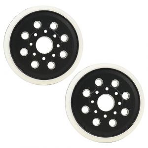 2 Pièces 125mm Plateau de Ponçage compatible Bosch PEX 220 A GEX 125-1 AE PEX 220 AE Accessoire d’outil de Ponçage Disque de Polissage de Ponçage à 8 trous Accessoire pour Ponceuse Excentrique (JUTong, neuf)
