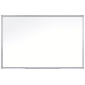 Tableau magn&eacute;tique blanc en t&ocirc;le laqu&eacute;e - 60 x 90 cm - Maxiburo (Maxiburo, neuf)