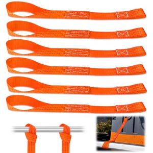 Sangles d'Arrimage Sangle d'Arrimage 1000 Kg Sangle Arrimage 43 x 3,8 cm Sangle Moto Sangle Arrimage Moto Boucles Souples pour Porte-vélo, Remorque, Quad, ATV (YI CHUN, neuf)