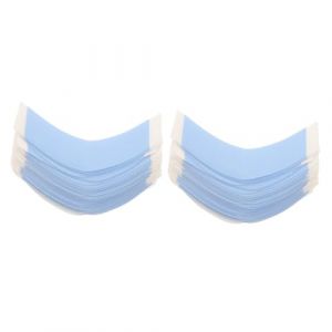 WRITWAA 2 Ensembles Film D'extension De Cheveux Extensions Ruban Adhésif Agrafe Ruban D'extension Sans Couture Pour Cheveux Ruban De Dentelle Sky-blue Pu 36 Feuilles*2 (Saieli, neuf)