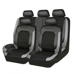 JPDEDIAN Housse Auto pour Renaul Clio 2 Campus 2003-2012 Housse Siege Voiture Universel Ensembles de Housses de Si&egrave;ge Couvre Siege Voiture, Gris (JIPINGSHANGDAIN, neuf)