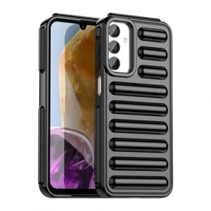 UPLAI Coque pour Samsung Galaxy M15 5G / F15 5G, Fullbody Airbag D&eacute;sign Antichoc Protection Silicone &Eacute;tui, Prime Doux TPU Bumper &Eacute;l&eacute;gant Durable Housse. Noir (UPINLY, neuf)