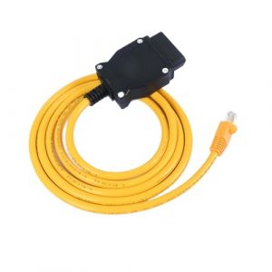 Yalgdlen Enet Câble Ethernet to OBD2 OBDii RJ45 vers OBD ista Compatible avec BMW esys F-G Series (lgdlen, neuf)