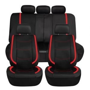 YIBAJIO Ensemble De Housses Si&egrave;ge Auto,pour Peugeot 208 e208 GT GT Line 2020-2023 2024 2025 Confortable Antid&eacute;rapants Et Respirant Quatre Saisons Protection Couvre,C (suiyueheng, neuf)