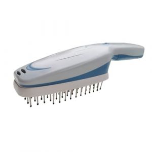 Peigne &eacute;lectrique pour animaux de compagnie, brosse de bain ionique pour animaux compagnie pour chiens, peigne &eacute;lectrique, brosse nettoyage et toilettage (GloFleur, neuf)
