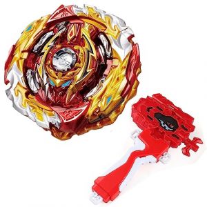 mlywd Gyros Toupies, Quadrive Metal Fusion avec Lanceur Starter Gyros de Combat Jouet Set B-172 (Suiyue Tech., neuf)