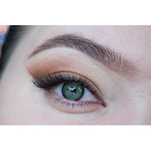 MYSALENS&reg; Lentilles De Contact De Couleur Canna Roze Hidrocor Olive Vert tr&egrave;s haute opacit&eacute; Kit De Rangement Boitier Pince applicateur Offert 12 Mois sans correction (MYSA LENS&reg;, neuf)