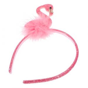 CAXUSD Bandeau Flamant Rose Coiffe De Flamant Rose Du Festival De Fête Bandeaux De Pour Femmes Bandeau De Maquillage Adorables Pinces à Cheveux Flamants Roses Plastique (Mamapur, neuf)
