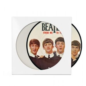 Rock on Wall Pochette Cartonn&eacute;e Rigide 33T pour Picture Disc Vinyle &ndash; Protection &Eacute;paisse 3mm, Remplacement et Archivage LP, Compatible Cadres (Blanc) (RAREWAVES-FR, neuf)