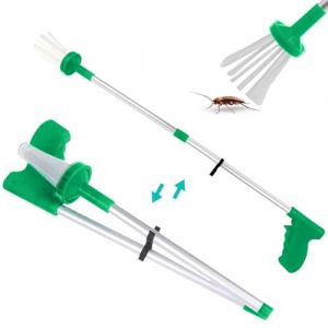 GTJEOI Attrape Araign&eacute;e, Attrape Insectes Pliable, Pince Attrape Araign&eacute;e, Pince &Agrave; Araign&eacute;e Longue &Agrave; Main, Pi&egrave;ge &Agrave; Araign&eacute;es sans Contacct pour Une Capture et Un Retrait S&ucirc;r (Tuanlg, neuf)