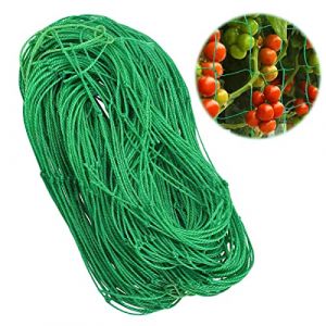 Filet Plante Grimpante, Hillylolly Filet a Ramer, Filet Treillis Jardin Plante Grimpantes, Treillis Plante Grimpante, Support Plantes Grimpantes, Treillis pour Tomate Vigne Raisin (2 m x 5 m) (MINGSWL, neuf)