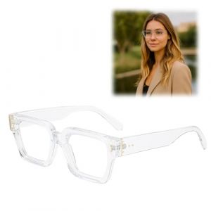 1 Pi&egrave;ces Lunettes anti lumiere bleue,Lunettes de Lumi&egrave;re Bleue Lunettes Ordinateur Protection Radiation Lunettes Gaming Protection UV Anti-fatigue oculaire Lentille Cadre L&eacute;ger Homme Femme (Yaanipa OU, neuf)