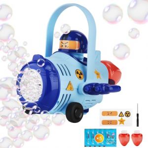USHOP Pistolets &agrave; Bulles,Machine &agrave; Bulles de Savon,Pistolet &agrave; Bulle de Savon Automatique avec Lumi&egrave;re LED,Jouet Cadeau pour Enfants,Machine &agrave; Bulles pour Jeux Exterieur, Mariage, Soir&eacute;es (HADALA YYDS Kft., neuf)