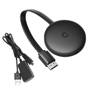 KBIBCK 4K Miracast HDMI Dongle, 2.4G/5G Hz Dongle Display Miracast, Adaptateur HDMI sans Fil, pour Android, iOS, Windows, Mac, TV, Projecteur, Plug & Play Rapide (Dong Guan Shi Di Sheng Mao Yi You Xian Gong Si, neuf)