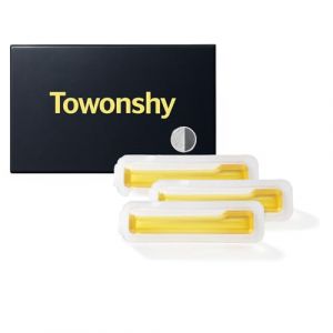 Lot de 3 recharges de d&eacute;sodorisant de voiture pour homme - 3 recharges pour la voiture avec ar&ocirc;me de citron vert basilic mandarine - Recharge de parfum de voiture - 3 x 3 g (Jokelate, neuf)