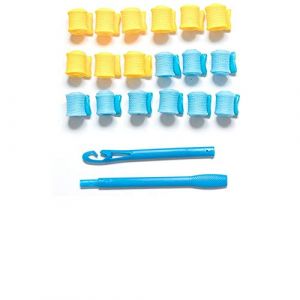 Bigoudis Cheveux,Bigoudis 12pcs 18pcs 30cm 45cm Magic Hair Rouleau bigoudis en spirale souple Curls magique Curle Bigoudi DIY cheveux Styling Outils Curl(Snail roll 30cm) (Chuyang.store, neuf)