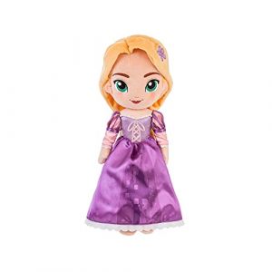 Disney Store Officiel Poupée de Chiffon Raiponce, 32cm, Poupée en Peluche avec Détails Brodés, Princesse en Tenue Classique avec Corsage Scintillant, Convient dès la Naissance (Disney Store FR, neuf)