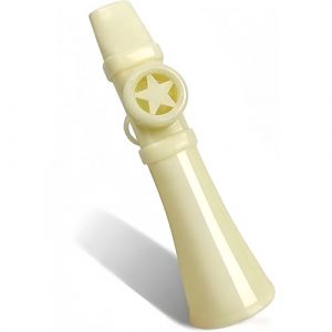 Kazoo Instruments de Musique, Flute Kazoo Am&eacute;lior&eacute;e Facile &agrave; Apprendre, Excellent son pour Guitare, Ukul&eacute;l&eacute;, Violon, Clavier de Piano, pas Besoin de Membranes (Blanc pur) (Gosizos EU, neuf)