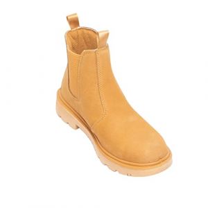 GRAFTERS SAFETY CHELSEA DEALER BOOTS SIZE UK 3 - 16 WORK HONEY NUBUCK M808N KD-Honey-UK 8 (EU 42) (Pertemba FR, neuf)