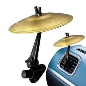 Mini Cymbale De Voiture, Cars Crash Cymbals Air Vent, Batteur Et Amateurs De Musique Cadeau Cr&eacute;atif, Exp&eacute;rience De Conduite Am&eacute;lior&eacute;e, Rendre Plus Amusante, Accessoire De V&eacute;hicule, Installation Facile (Hiemible, neuf)