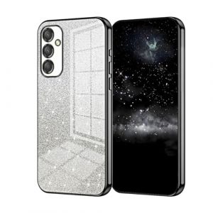UPLAI Coque pour Samsung Galaxy A05s 4G, Tr&egrave;s Mince Antichoc Housse avec Carte de Brillant D&eacute;grad&eacute;es et Bords Galvanis&eacute;s, Prime Souple TPU Silicone &Eacute;l&eacute;gane &Eacute;tui.Noir (UPINLY, neuf)