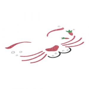 Healeved Autocollant Visage De Lapin De Pâques Tatouage De Pâques Stickers Décoration Des Yeux De Fête Autocollants De Visage De Lapin Pour L’artisanat Autocollants De Lapin Mignon Pvc (Sonieg, neuf)