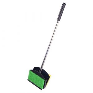 Brosse de nettoyage pour aquarium - 36 cm - Double face - Avec poign&eacute;e - Nettoyeur de vitre d'aquarium - &Eacute;limine les algues - Pour le nettoyage du verre d'aquarium (zhrnfm, neuf)