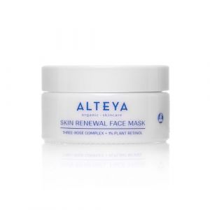 Alteya Bio-Rose Hydrobiome Masque de régénération de la peau 50 ml – Soin de la peau bio certifié NaTRUE avec complexe à trois roses et rétinol végétal – Équilibre et hydrate le teint de la peau (Alteya Organics - Europe, neuf)