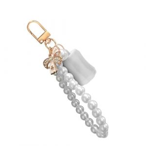 Porte-cl&eacute; portable pour baume &agrave; l&egrave;vres - Clip &agrave; lib&eacute;ration rapide - Design tendance - Compatible avec plusieurs marques - Essentiel de voyage - Anti-perte (ERSHI, neuf)