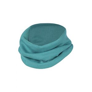 Engel Naturel, Écharpe tube pour enfant finement côtelée, 70 % laine (kbT), 30 % soie (oiseau glacé). (KoMaG, neuf)