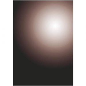 Mygoodprice Autocollant format A4 Réfléchissant Noir Réfléchissant 1 feuille (my-goodprice, neuf)