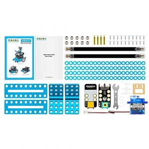 Makeblock mBot Robot Pack Complémentaire, Servo Pack, Robotique Pack complémentaire 3-en-1, 3 Chats 3 Formes, Chat Dansant, Chat Secouant la Tête, Chat Émetteur de Lumière (Makeblock FR, neuf)