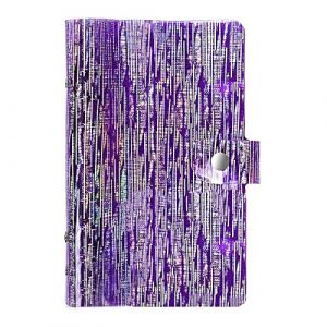 A6 Couverture de classeur à anneaux en PVC souple 6 trous Classeur à anneaux rechargeable Classeur à feuilles mobiles imperméable à l'eau Carnet de notes Planificateur personnel Couverture de classeur (Vogueing Tool, neuf)