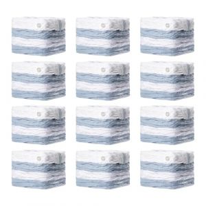 TAILI Cube Sac sous vide vetement aspirateur, Jumbo Transparent 12 Pack (80x100x38cm), Sac rangement sous vide aspirateur extra grands pour couettes,couvertures,draps,housse de rangement (TAILI Store, neuf)