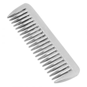 FONDOTIN Peigne Aluminium pour Animaux Toilettage Peigne Fin Lustr&eacute; pour &Eacute;liminer Pellicules D&eacute;m&ecirc;lage et Massage pour Chiens et Chats (Yueous, neuf)