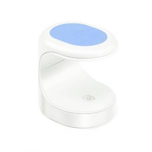 Zymoplas Électrique Mini Sèche-Ongles LED En Forme D'oeuf Voyage Poche Manucure Lampe Ménage Salon Professionnel Éclairage Gel Polonais Lumière, Bleu (BeiKuaiFenMa, neuf)