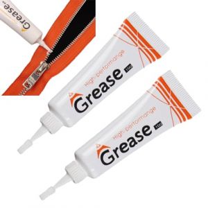 Cire de Zip Lubrifiante,Graisse pour fermeture éclair,Lubrifiant pour Boutons Pression,2pcs Cire Zip pour bateau,Lubrifiant pour Fermeture éclair,pour Toile,Vêtements,Combinaison Étanche (UPPCY, neuf)